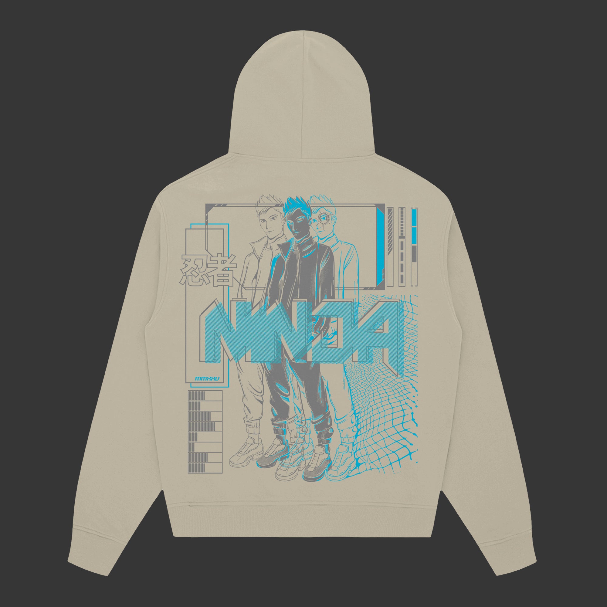 Anime '25 Sand Hoodie • Team Ninja
