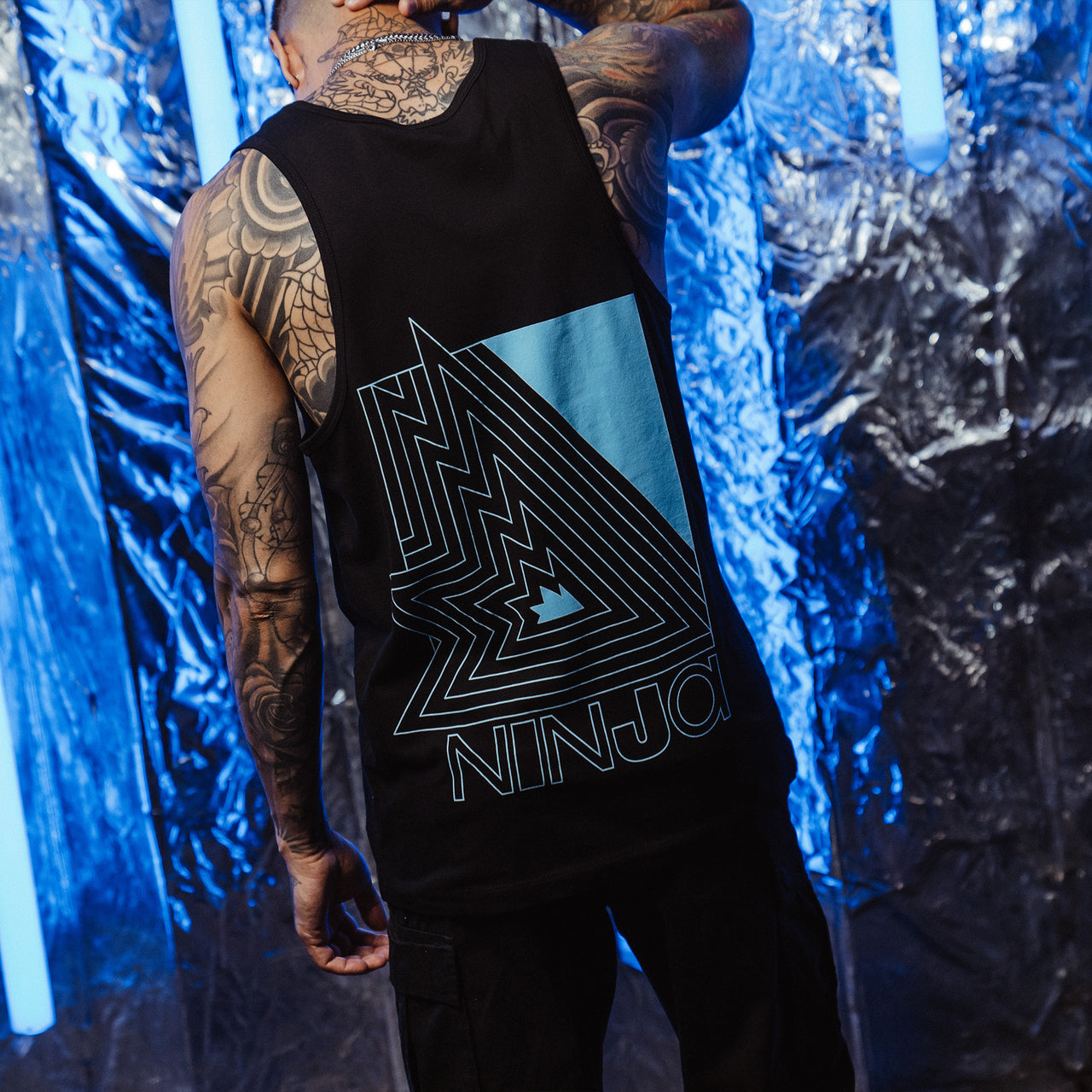 Ninja Black Tank