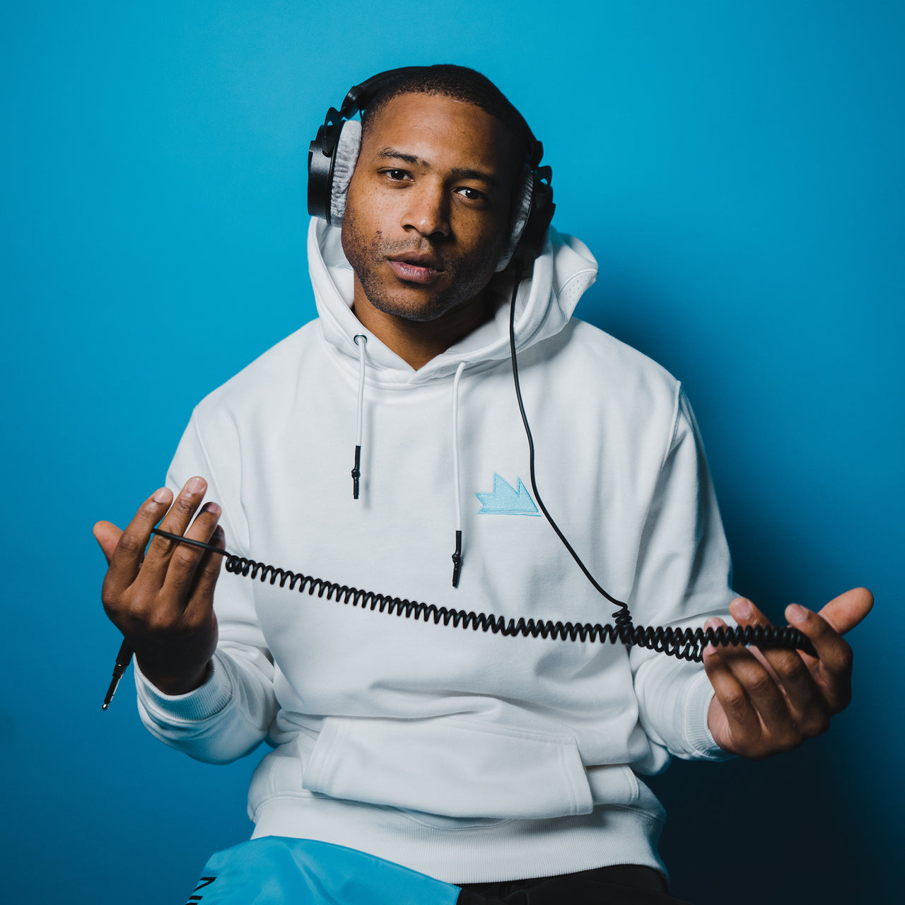White Gamer Hoodie