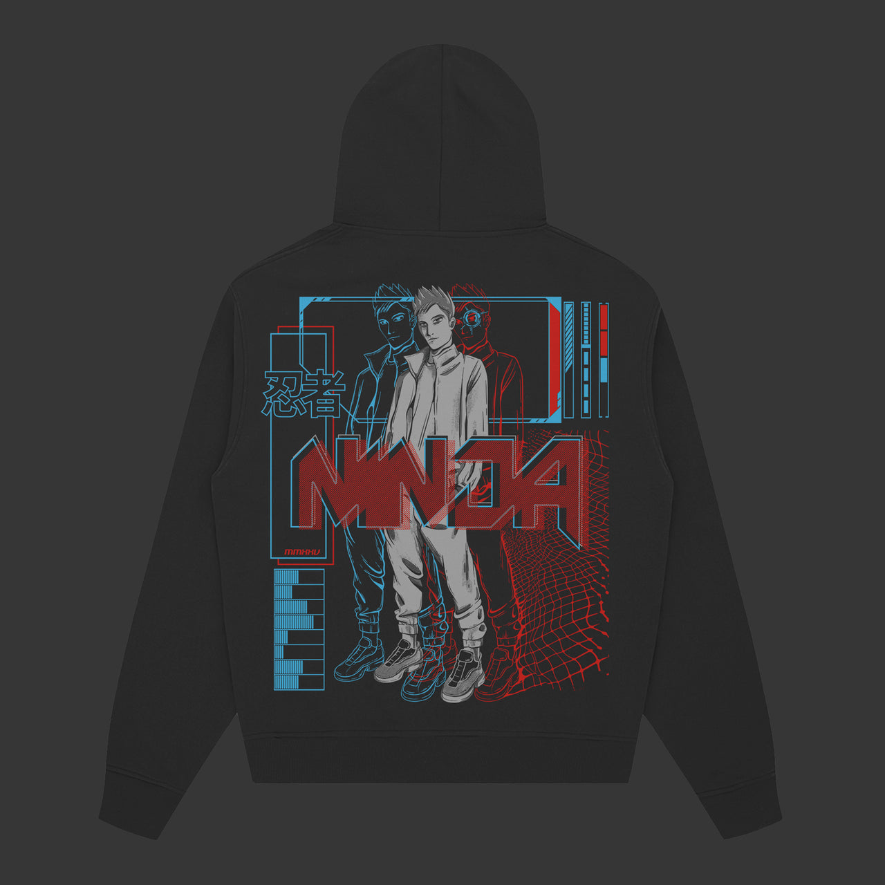 Anime '25 Black Hoodie