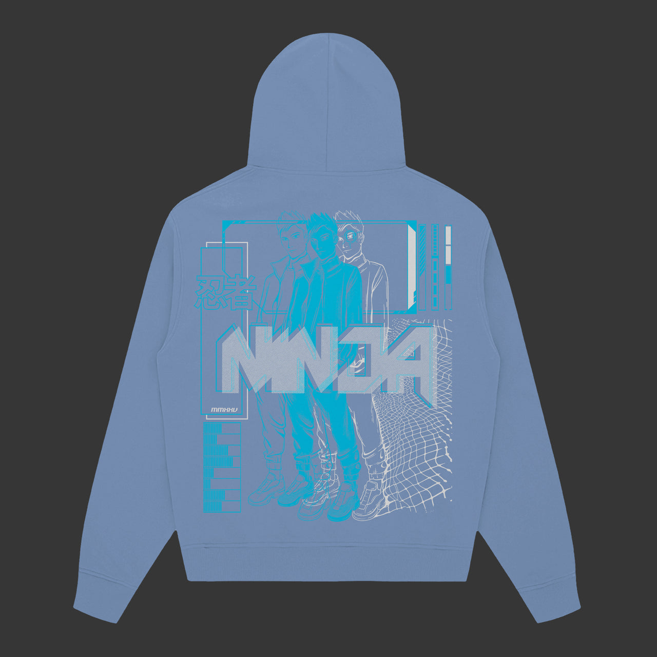 Anime '25 Blue Hoodie