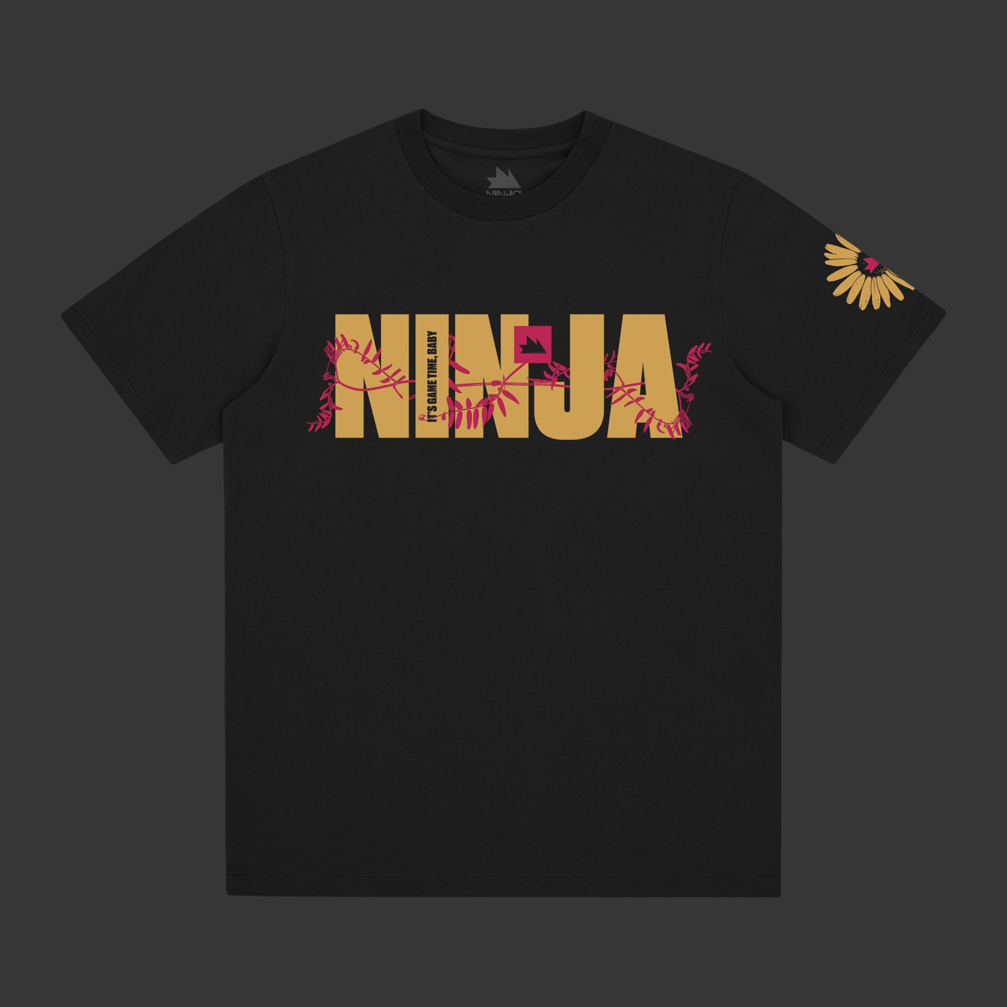 Sunflower Black Tee • Team Ninja