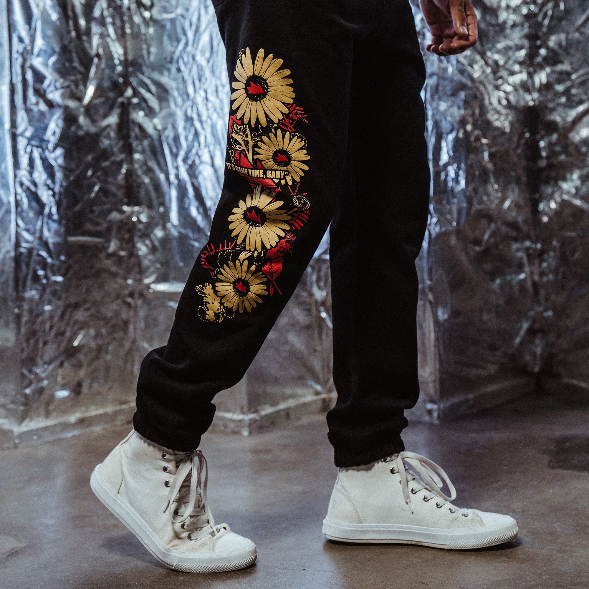 Sunflower Black Sweatpants