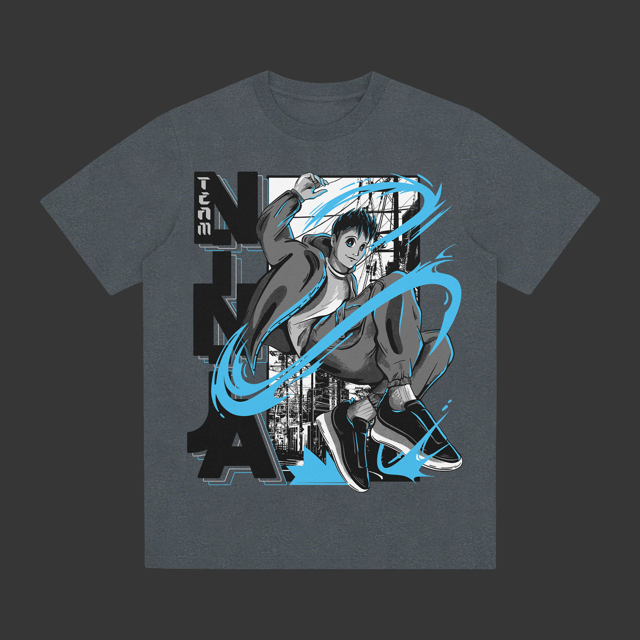 Anime '25 V2 Charcoal Tee