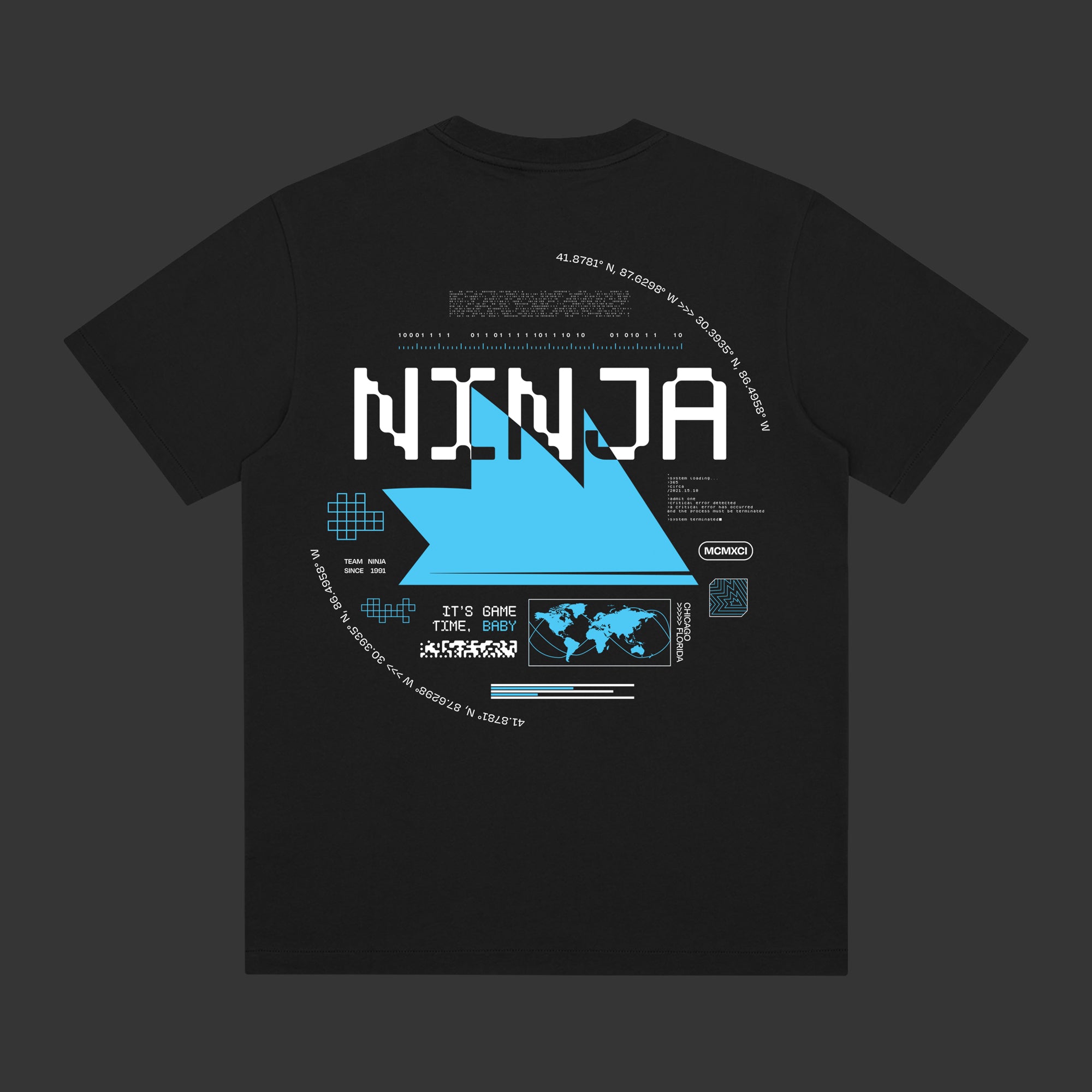 Ninja x Detroit Lions T-Shirt, Custom prints store